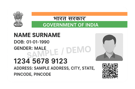 Aadhaar Card printing service by ROYALPRINT
